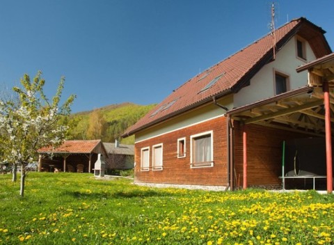 Oddych priamo na ekologickej farme Gazdovský Dvor v Chalupe Pierko v Malej Fatre.