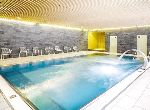 Vysočina v Hoteli SKI *** s polpenziou, vínom a wellness s bazénom a vírivkou.