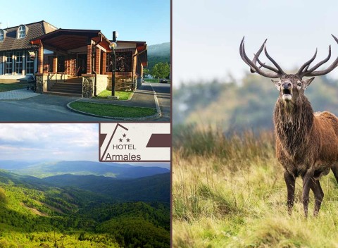 Zážitkový pobyt v Hoteli Armales*** v Národnom parku Poloniny s volaním divočiny priamo v horách.