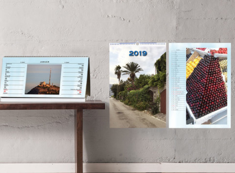 Nástenný alebo stolový kalendár z vlastných fotiek. Najkrajšie spomienky na jednom mieste.