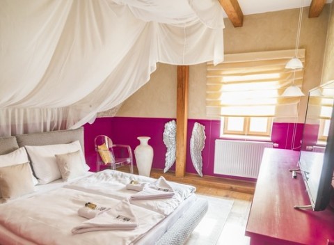 Rozprávkový pobyt v centre Českého Krumlova v hoteli Krumlovská pohádka s deťmi zdarma.