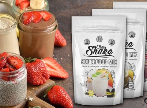 Bezlepkové chia kokteily a kaše plné vitamínov: Zdravé jedlo pre športovcov, vegánov.