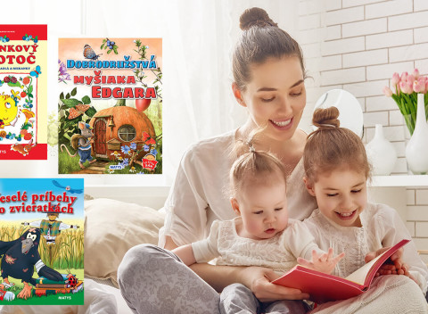 Knihy pre najmenšie deti z vydavateľstva Matys - darček, pri ktorom strávite príjemné chvíľky.