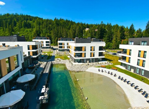Poľské Beskydy pri aquaparku: Vislow Resort s neobmedzeným wellness, súkromnou plážou, animáciami a polpenziou