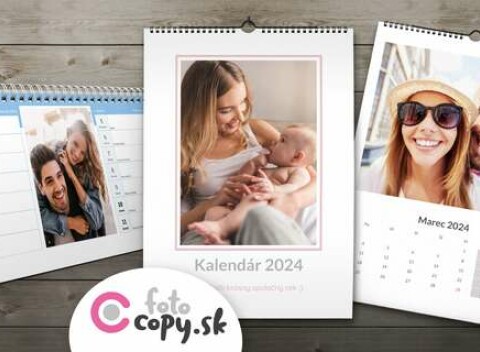Nástenné a stolové kalendáre 2025 - najkrajšie spomienky po celý rok!