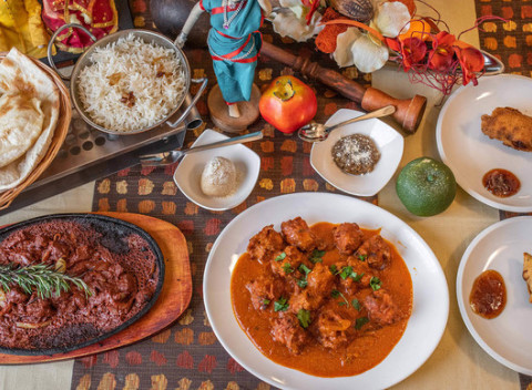 Obedové menu v reštaurácii Maharadža. Pochutnajte si na nezabudnuteľnom exotickom jedle.