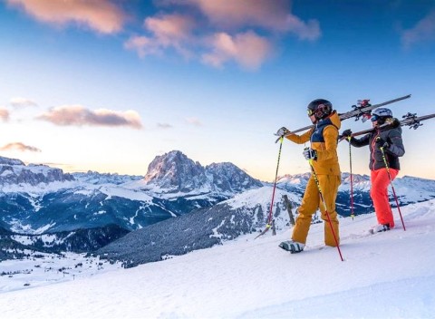 Lyžovanie v Dolomitoch: Hotel Liberty Malé*** s polpenziou, skibusom a wellness