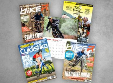 Ročné predplatné časopisov Biker a Cyklistika s kalendárom zdarma