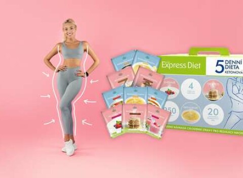 Proteínová ketodiéta Express Diet na chudnutie bez hladovania či zvýšeného pohybu