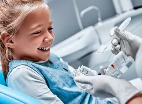 Dentálna hygiena pre deti -  deti sa tu naučia ako si správne čistiť zúbky a ako sa o ne starať