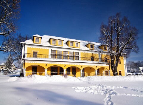 Vysoké Tatry 900 m od ski areálu v Kaštieli Lučivná *** s raňajkami formou bufetu a zľavou 20 % do aquaparku