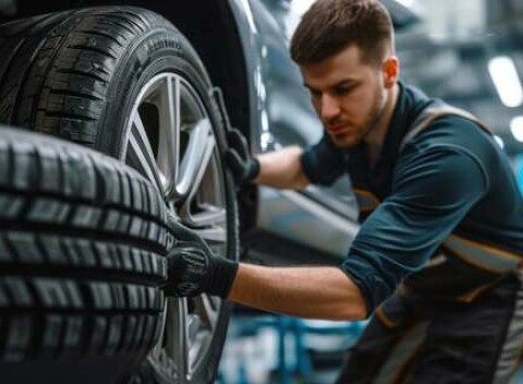 Kompletné prezutie alebo prehodenie kolies + kontrola bŕzd a podvozku