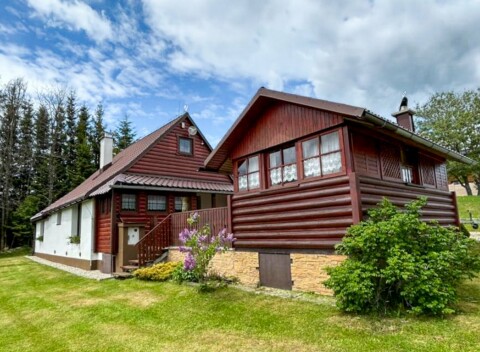 Oravská Lesná: Chata Olívia až pre 10 osôb s vonkajšou vírivkou, grilom a športovým ihriskom + zábava pre deti