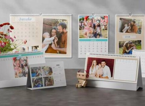 Originálne fotokalendáre na rok 2026 – plánujte svoj rok s úsmevom