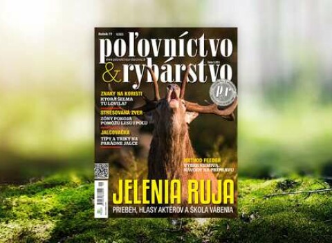 Ročné predplatné mesačníka POĽOVNÍCTVO A RYBÁRSTVO