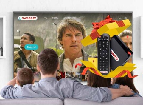 Predplatné online TV, prémiových filmov a rozprávok na SWEET.TV s viac ako 200 kanálmi