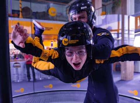 Zažite adrenalín v Hurricane Factory