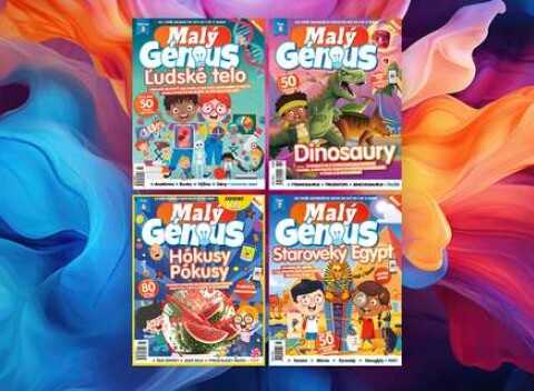 Malý Génius - ročné predplatné pre všetky zvedavé deti