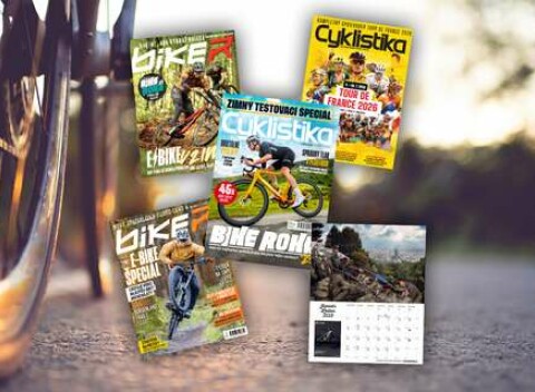 Ročné predplatné časopisov Biker a Cyklistika s kalendárom zdarma