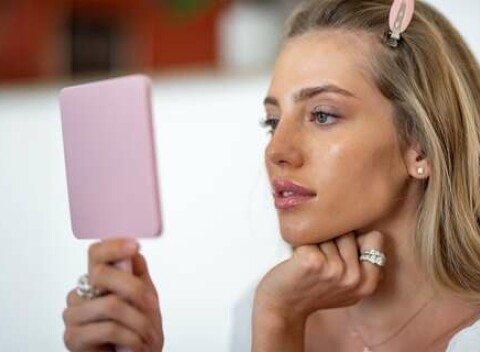 Laminácia obočia a lash ligting stylistkou Olhou Lazarenko - HB studio