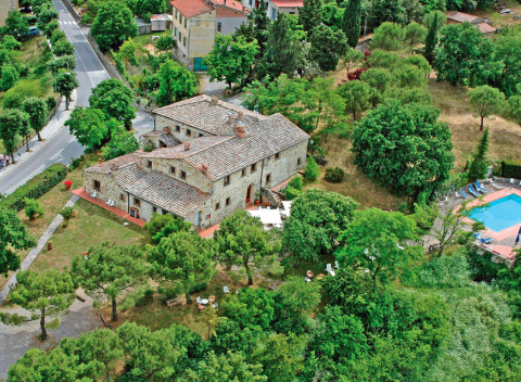 Toskánsko v štýlovom Hoteli Il Colombaio *** s neobmedzeným bazénom a raňajkami.