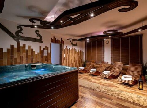 Penzión Lomnicky s výhľadom na Lomnický štít so stravou a vstupom do útulného wellness