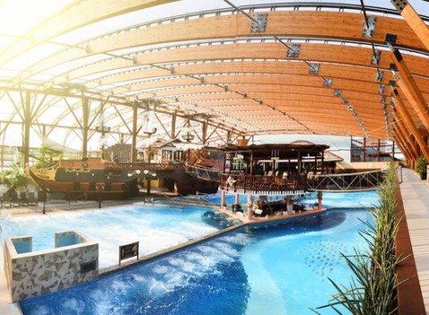 Dovolenka pre 2-5 osôb v chatkách priamo v rezorte aquaparku TATRALANDIA s 20 % zľavou na vstup.