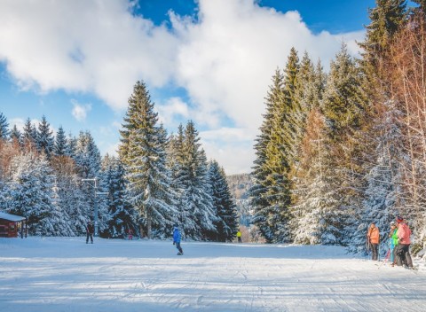 Jeseníky: Rejvíz u ski areálov v Penzióne U Mlyna v apartmánoch až pre 4 osoby.