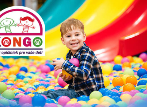 Neobmedzená zábava pre vaše deti v rodinnom zábavnom centre KONGO - Žilina.