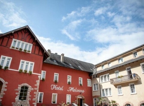 Trentino na brehu jazera: Grand Hotel Molveno *** s polpenziou, bazénom, súkromnou jazernou plážou a zľavami