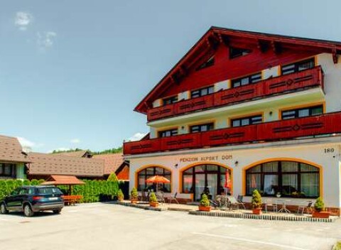 Alpský dom vo Vitanovej, len na skok od termálov Oravice