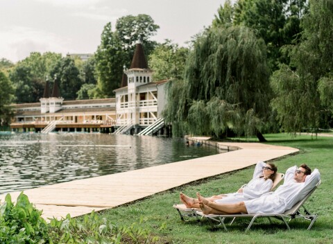 Maďarsko len 100 m od jazera Hévíz v Bonvital Wellness & Gastro Hoteli ****+ s polpenziou a wellness + zľava