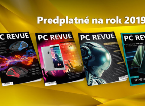 Ročné online predplatné magazínu PC Revue na rok 2019 + darčeky k predplatnému.