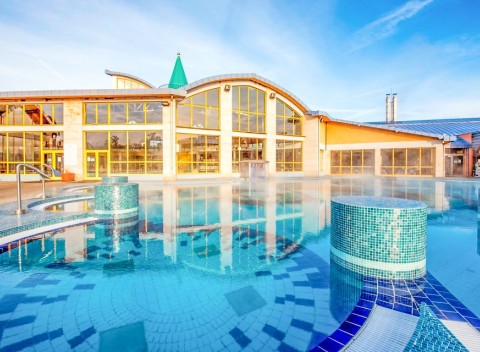 Sárvár v Hoteli Aqua *** s raňajkami a vstupenkou do termálnych kúpeľov.