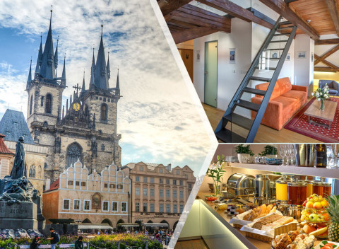 Praha s ubytovaním priamo v centre Starého mesta - pohodový pobyt v Hoteli Monastery****.