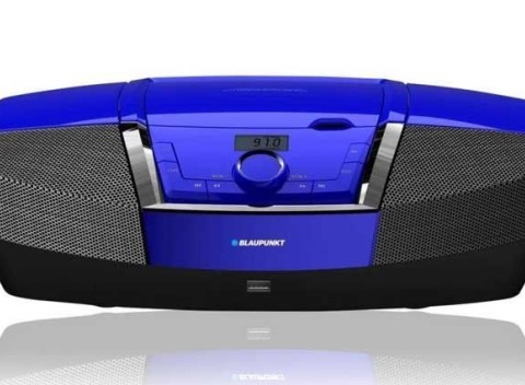 Prenosný CD prehrávač Blaupunkt BB12 prehráva hudbu z CD diskov a USB pamätí.