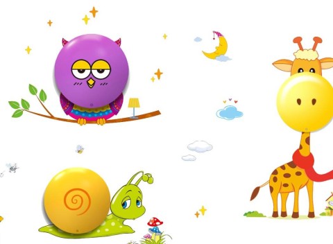 Dotyková LED lampa pre deti - doplnok, ktorý krásne rozžiari každú detskú izbu.