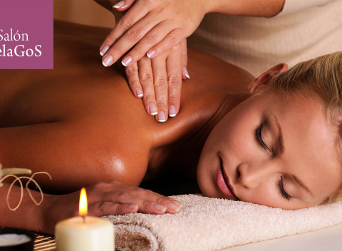 Relaxačno-liečebná masáž alebo masáž chrbta v kombinácii s infrasaunou v salóne HelaGoS.