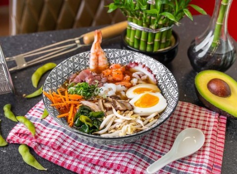 Ramen vo Fugu Sushi - špecialita podľa tradičnej japonskej receptúry.