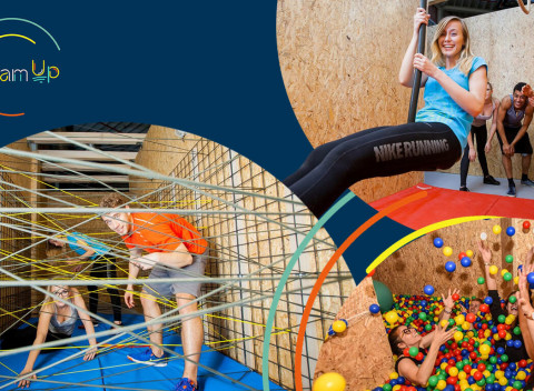 Zábavný park Team Up v štýle Pevnosť Boyard - tip na firemný teambuilding či víkendový program.