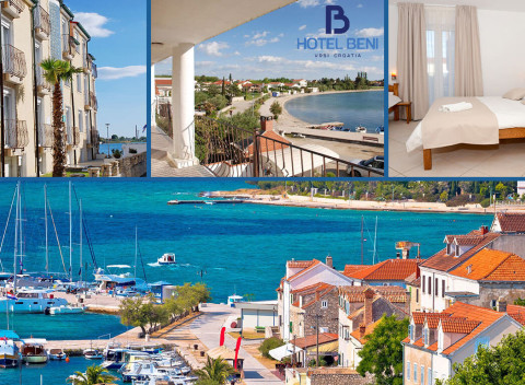 Chorvátsko: Dovolenka pre dvoch s ubytovaním priamo na pláži a česky hovoriacim personálom.