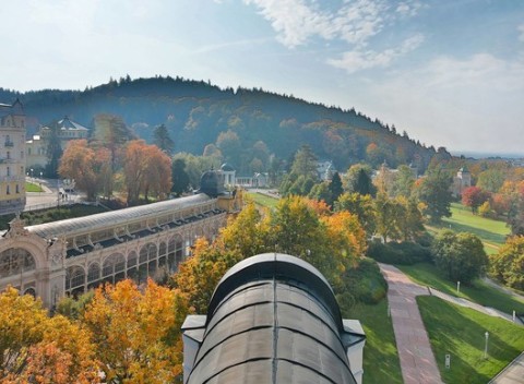 Relax v centre Mariánskych Lázní s procedúrami, polpenziou a neobmedzeným vstup do bazéna.