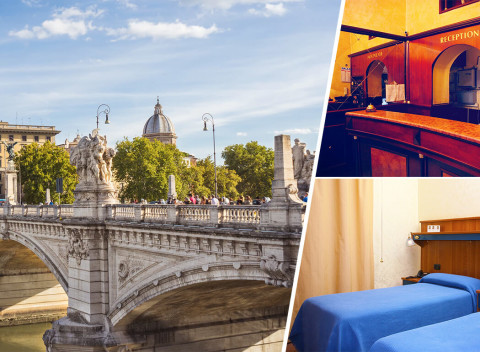 Rím a Vatikán za 3 dni pod tromi hviezdičkami v Hoteli Tre Stelle*** s raňajkami.