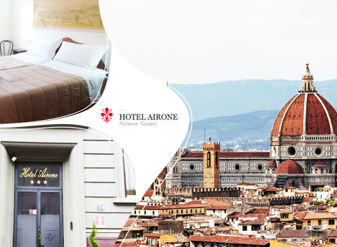 Taliansko - Florencia: 3 dní oddychu s ubytovaním v Hoteli Airone*** s raňajkami.