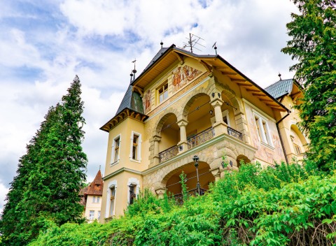 Luhačovice vo Vládnej vile v kúpeľnom parku s polpenziou + vstup do aquacentra.