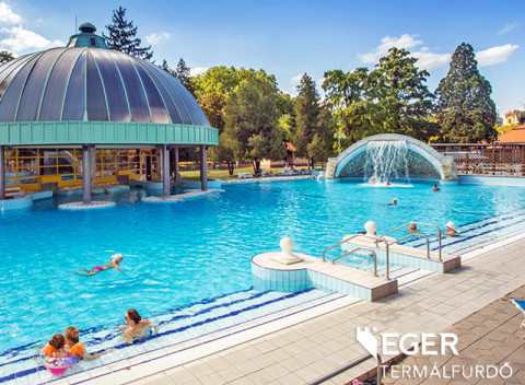 Eger v penzióne neďaleko centra + vstupenky do termálnych kúpeľov a požičanie bicyklov na 1 deň.
