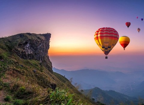 Zážitkový let balónom ponad krásy západného Slovenska - vami vybranú trasu v trvaní 60 min.