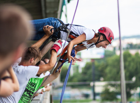 Kyvadlový zoskok z mosta Lafranconi - darujte adrenalínový zážitok na maximum.