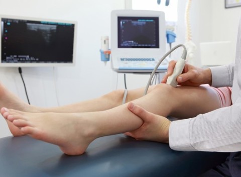 Ultrasonografia - moderné vyšetrenie ciev dolných končatín v poliklinike Falck Healthcare.