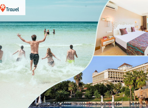Turecko Side: 8 alebo 15 dní s ultra all inclusive v 5* Horus Paradise Luxury Resort Hotel letecky.